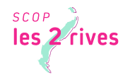 logo version mobile de La Scop Les 2 Rives