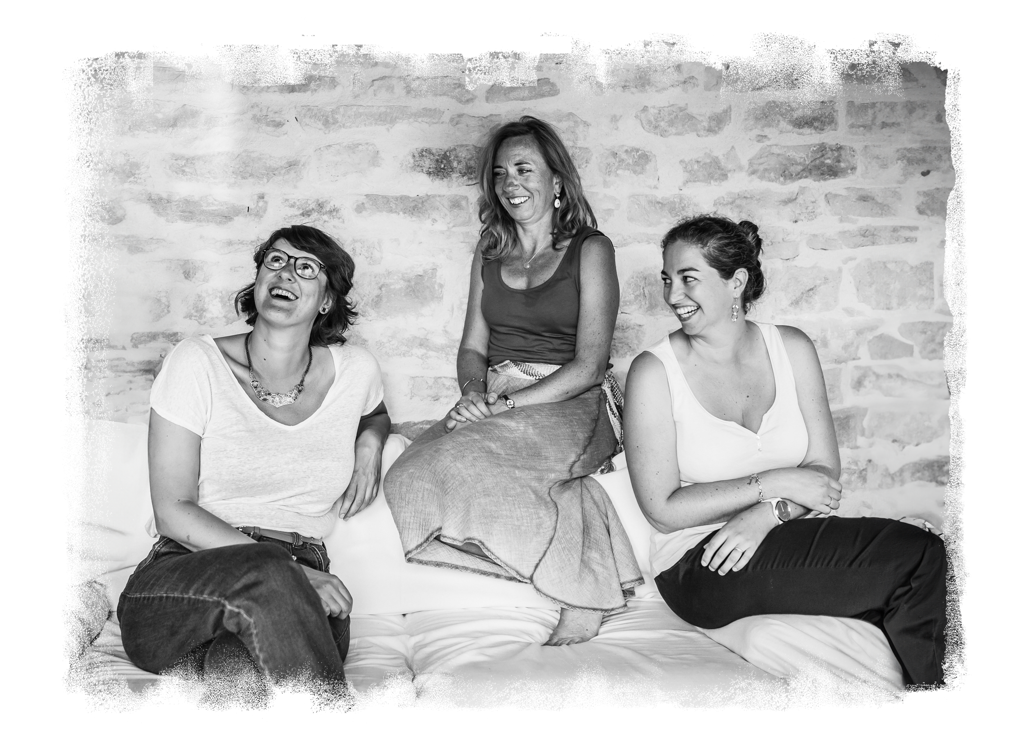 Hélène LUDMANN, Céline ROOS et Sophie CHARPENTIER, l'équipe de la SCOP les 2 Rives